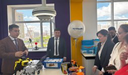 Астанадағы №83 мектеп-гимназиясында SmartLab инновациялық білім беру кабинеті ашылды